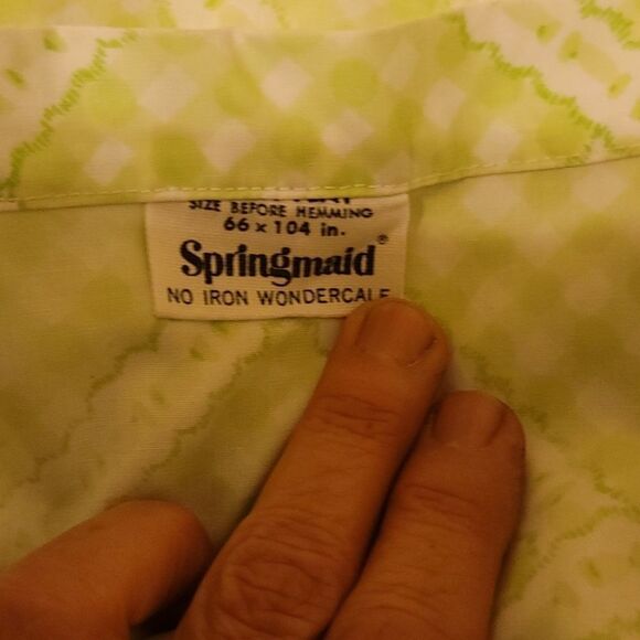 Vintage Springmade flat full sheet . - Picture 5 of 6